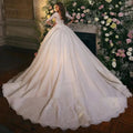Long sleeves illusion - back