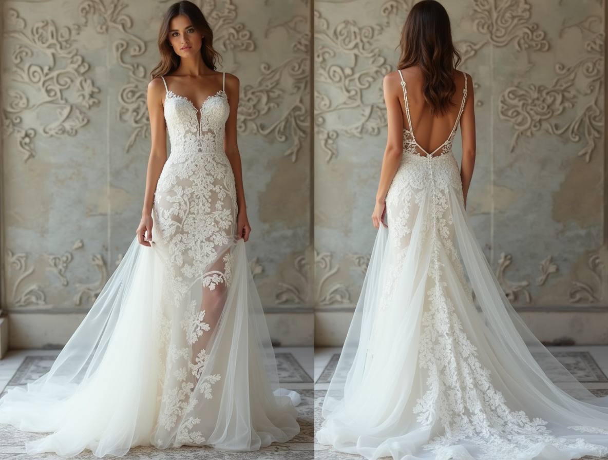 Elegant Wedding Dresses Custom made Formal Bridal Grown 2025 Vestido De Noiva
